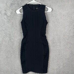 Rag & Bone Black Barton Dress Women's Night Out Bodycon MSRP $475‎ Size M